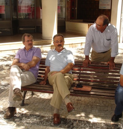 Pedro Pinto, Manuel Ramos e Júlio Felix