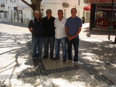 Jorge Custódio, Orlando Pires, António Cascabulho e David Martins 